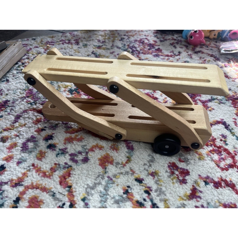 Melissa & Doug Wooden Car‎ Carrier Replacement Part Wood Toy Vehicle